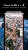 GPS Satellite Live Earth Map screenshot