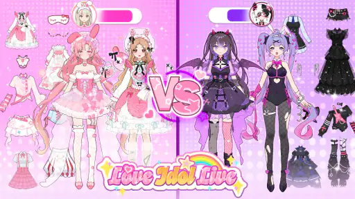 Love Idol Live Beauty Dress Up screenshot