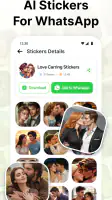 Love Romantic Kiss WAStickers screenshot