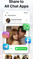 Love Romantic Kiss WAStickers screenshot