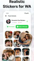 Love Romantic Kiss WAStickers screenshot