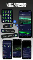 Lumyros: Aurora App & Social screenshot