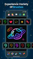 Magic Doodle: Glow Art Drawing screenshot