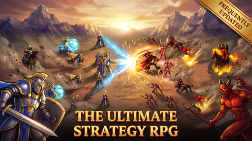Magic War Legends: Tactics RPG screenshot