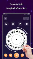 Magic Wheel - Spin Art Drawing screenshot