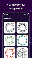 Magic Wheel - Spin Art Drawing screenshot