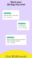 MAJORITY: Mobile banking screenshot
