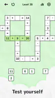 Math Crossword — Number puzzle screenshot