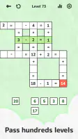 Math Crossword — Number puzzle screenshot