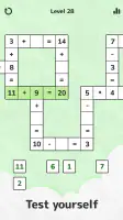 Math Crossword — Number puzzle screenshot