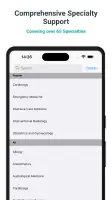 Medical and surgical logbook screenshot