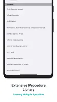 Medical and surgical logbook screenshot