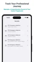 Medical and surgical logbook screenshot