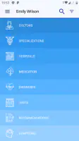 Medical records screenshot