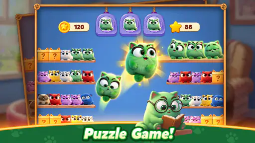 Meow Sort-Color Puzzle Master screenshot