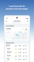 MeteoSwiss screenshot