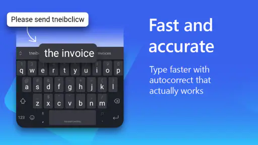 Microsoft SwiftKey AI Keyboard screenshot