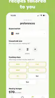 mise - meal planner screenshot