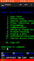 Mocha TN5250 screenshot