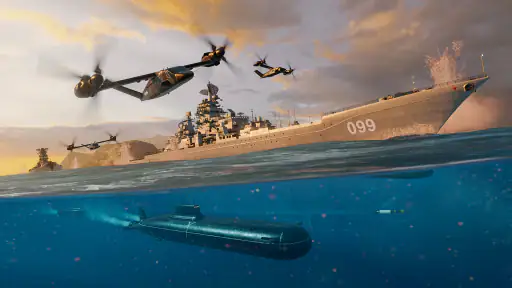 Modern Warships: Naval Battles screenshot