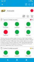 Monash University FODMAP diet screenshot