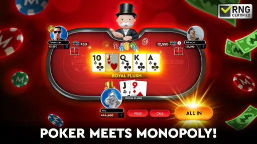MONOPOLY Poker - Texas Holdem screenshot