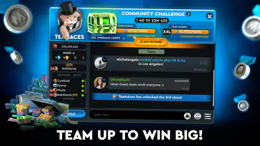 MONOPOLY Poker - Texas Holdem screenshot