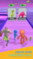 Monster Draft : Merge Runner screenshot
