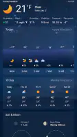 MSN Weather - Forecast & Maps screenshot