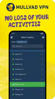 Mullvad VPN screenshot