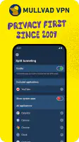 Mullvad VPN screenshot