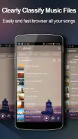 Music player screenshot