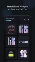 Muviz Widgets: Clock, Music., screenshot