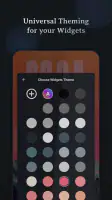 Muviz Widgets: Clock, Music., screenshot