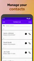My 2nd Line Text Call Number screenshot