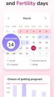 Period Tracker and Calendar screenshot