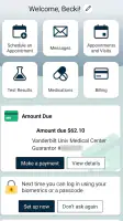 My Health at Vanderbilt screenshot