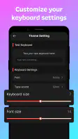 My Keyboard: Themes & Fonts screenshot