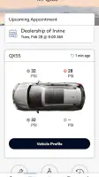 MyINFINITI App screenshot