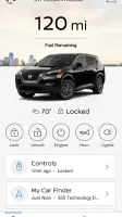 MyNISSAN® screenshot