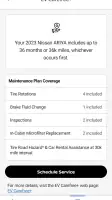 MyNISSAN® screenshot