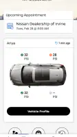 MyNISSAN® screenshot