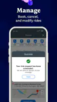 MySafeRide - Manage your rides screenshot