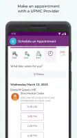 MyUPMC screenshot