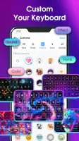 Neon LED Keyboard: RGB & Emoji screenshot