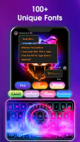 Neon LED Keyboard: RGB & Emoji screenshot