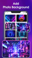 Neon LED Keyboard: RGB & Emoji screenshot