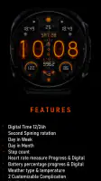 Nixie Digital - Wear OS Face screenshot