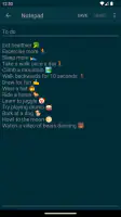 Notepad - simple notes screenshot