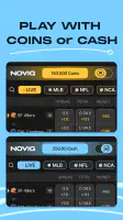 Novig screenshot
